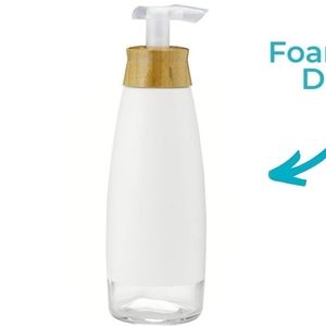 Full circle foam soap dispenser, Bamboo lid
